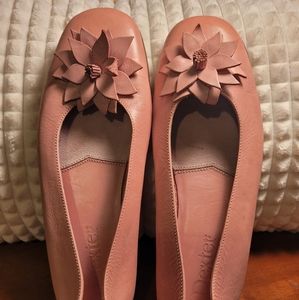 Blush Slip On Flats